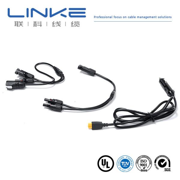 Energy Storage Photovoltaic DC Solar Cable 10AWG With 45A Mc4 Connector