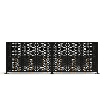 Vintage Carved Room Divider Screen Soundproof Modular Systems