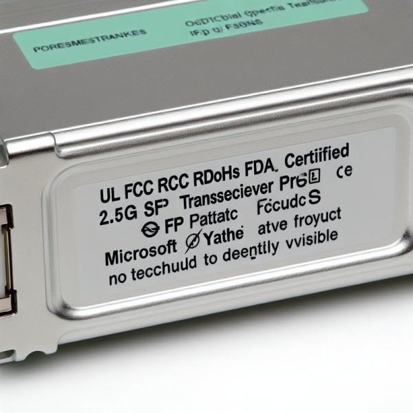2.125Gbps SFP Transceiver 1310nm DFB 20km UL FCC RoHS Certified