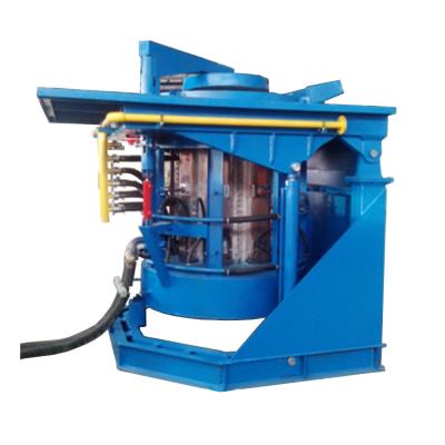 ISO 1 Ton Metal Industrial Melting Furnace Copper Cast Iron Furnace