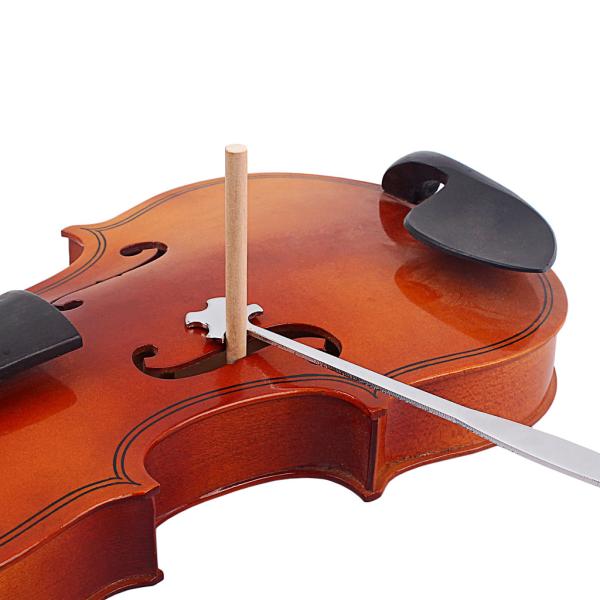 Stainless Steel Silver Violin Sound Post Setter Tool  241*1.86 MM