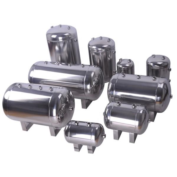 Воздушный баллон со сжатым воздухом 304 буфера небольшой 316 цистерн с водой SS стальных