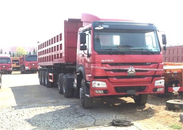 Heavy Duty Cargo Side Rear Tipping 2/3 Axles Truck Dump Trailer