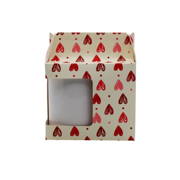Personalized Mug Packaging Box 11oz Sublimation Mug Gift Box Blank Paper Box For DIY Printing