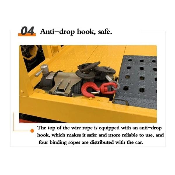 4X2 Municipal Wrecker Tow Truck 4 Ton Roadside Assistance Left/Right Hand Drive