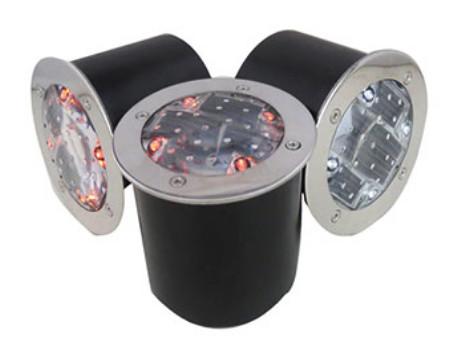 Buried Polycarbonate Underground Solar Light 1200MAH 1.2V Dia 120mm