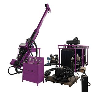 Rock Core Drilling Rig Geotechnical Mobile Drilling Rig Tunnel Exploration Core Drilling Rig Machine