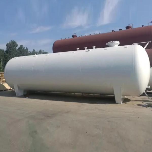 Stainless Steel 25000L LPG Gas Storage Tank 20m3 Mounded Bullet