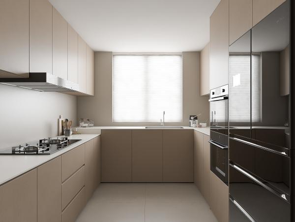 Bibliothèque combinée en laque blanche, armoires de cuisine en bois, armoire de cuisine modulaire