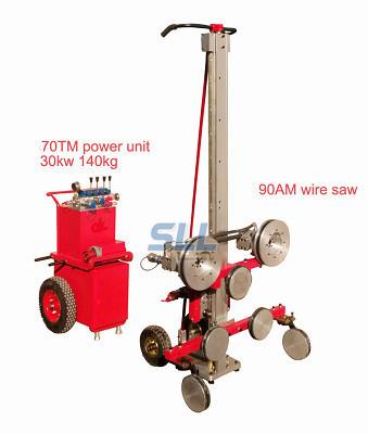 CE Passed Diamond Wire Saw Cutting Machine / Multi Wire Saw Granite Cutting Machine