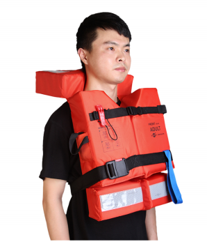 Vestido salvavidas plegable compacto de SOLAS Rongsheng RSCY-A9 Aprobación CCS/MED
