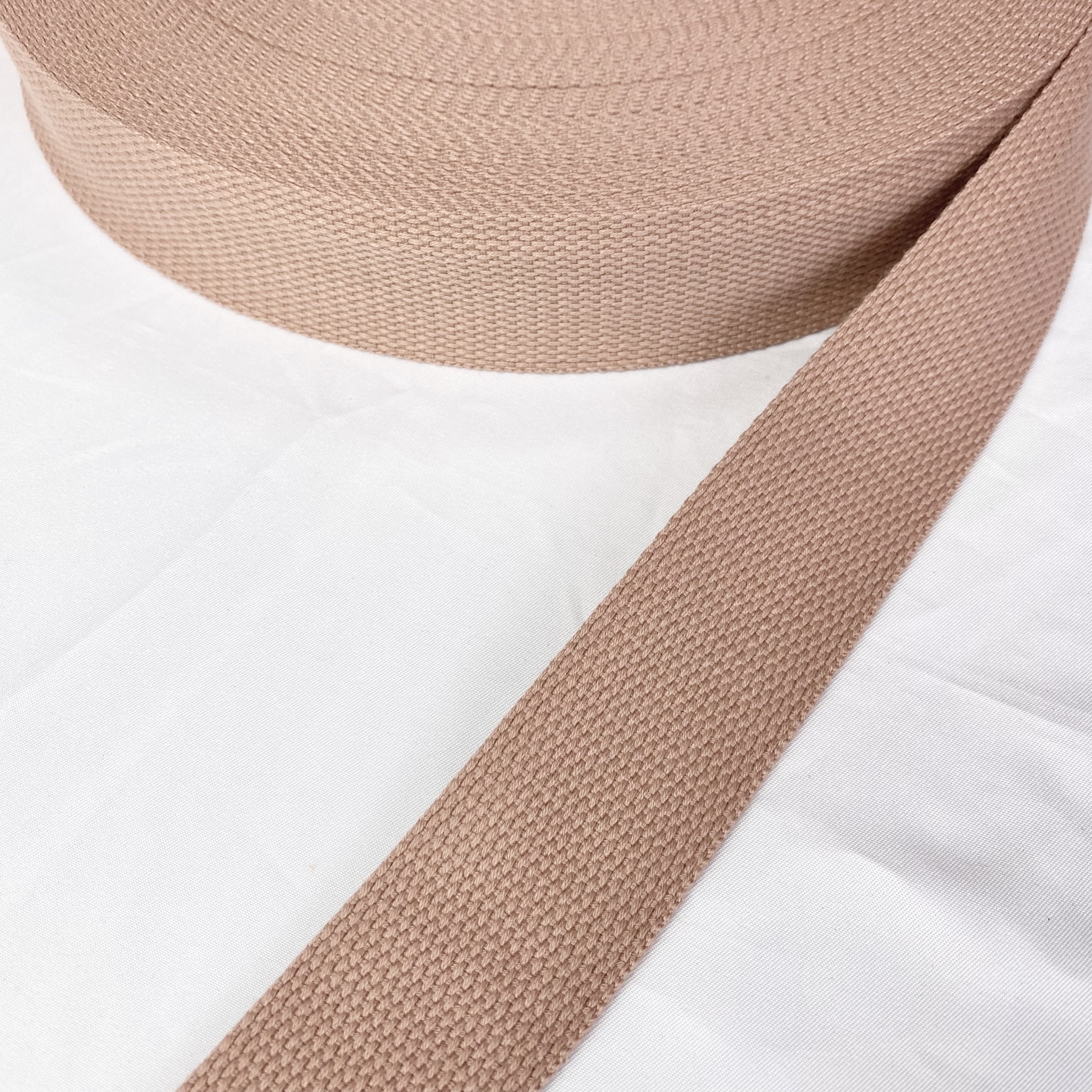 Soft Polyester-cotton webbing Belt Dupont Tote bag strap