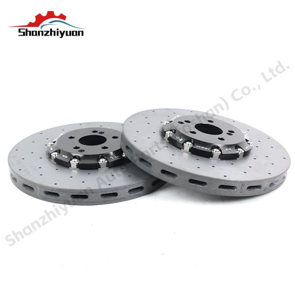 Carbon Ceramic Brake Kit CCB Upgrade Front  Disc Rotors Fit BMW M8  400×36mm Aftermarket Carbon Ceramic Brakes Set