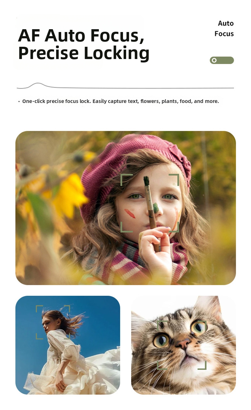 DLC  Digital Camera 64MP 4K Video Camera with 180° Flip Screen 16X Zoom WiFi Vlogging Camera for Students Beginners