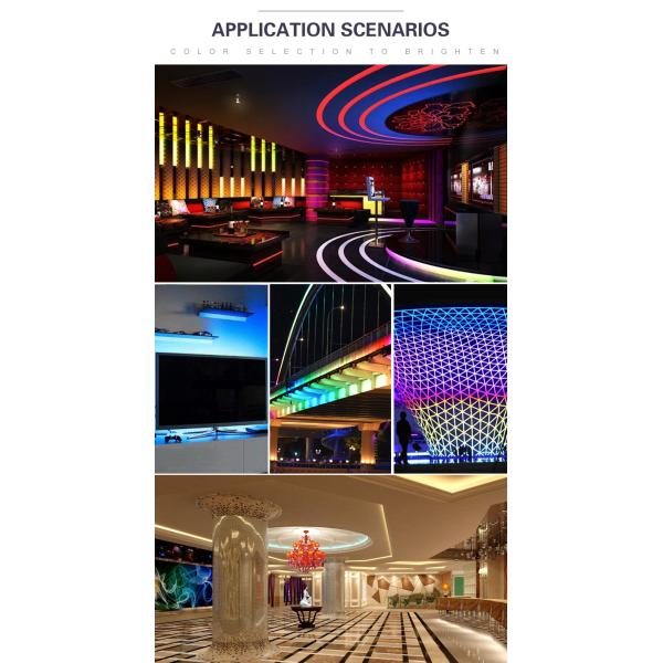 IP67 15W RGB LED Strip Motion Sensor Led Strip Lights For Kitchen