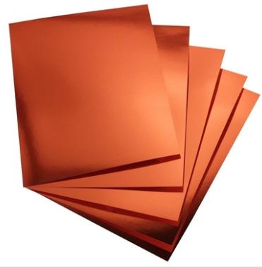 T2 H59 H90 Red Copper Sheet Copper Alloy Sheets ASTM 1mm 3mm 5mm Thickness