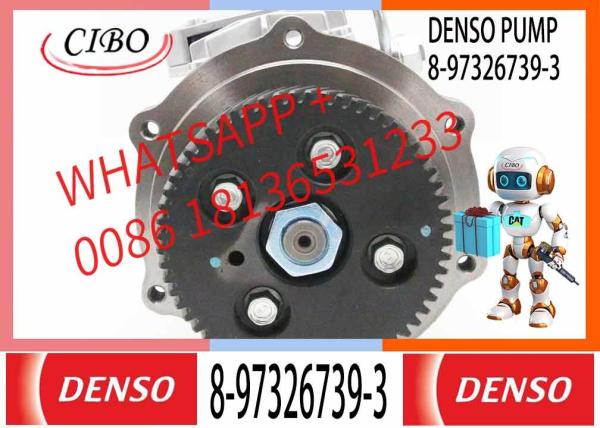 Peças originais de escavadeira 4JH1 motor 8-97326739-3 bomba de injeção de combustível 8-97252341-5 usada na Isuzu