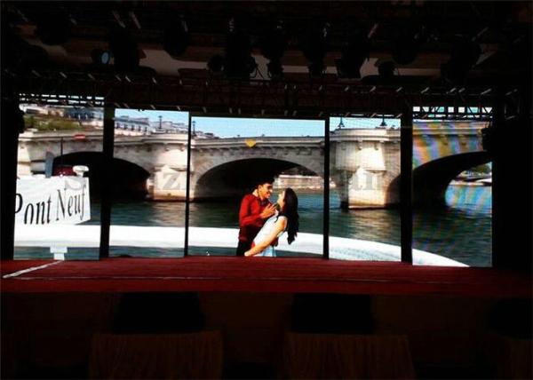 High Resolution Stage Background LED Screen 2.5mm Pixels 2 Years Warranty