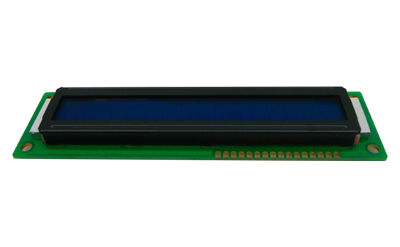 Negative COB 16x1 Character LCD 1601 Display With STN Blue Type Custom