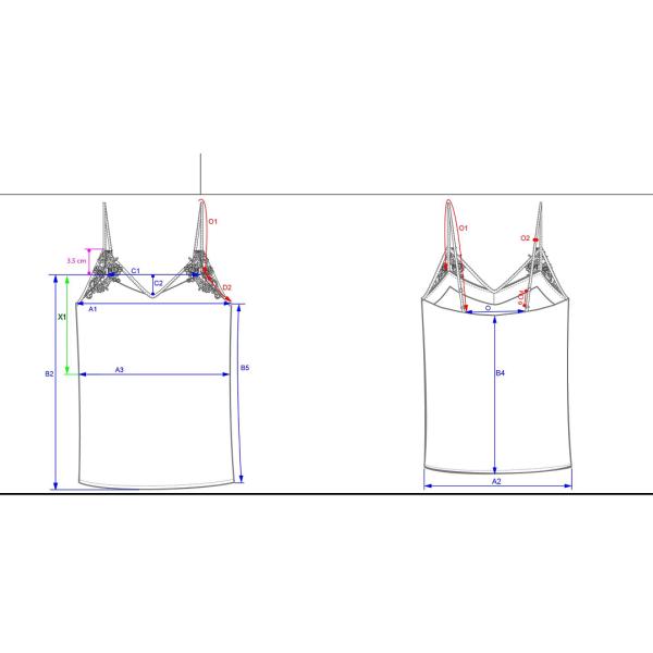 Sexy Silky Stylish Womens Satin Pyjamas Ladies Sleeveless Top and Wide Ruffled Pant