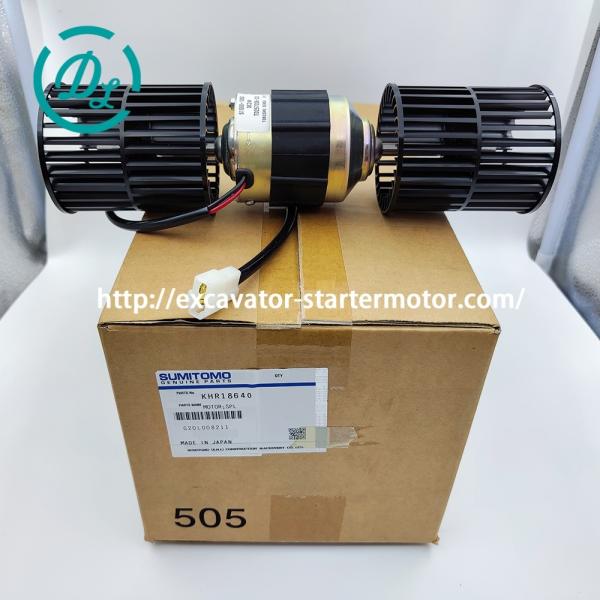 KHR18640 Assemblage de moteur de souffleur pièces détachées de pelleteuse Sumitomo SH235x-6