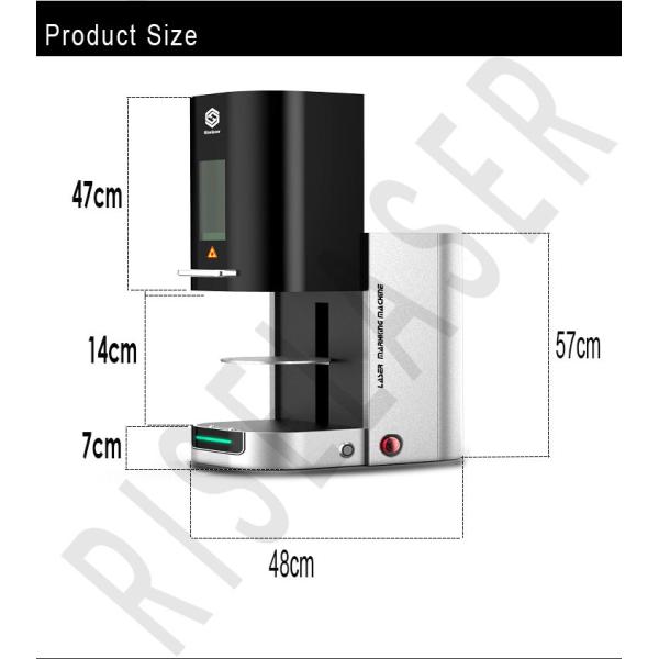 MINI 20W 3D Laser Engraving Machine For Jewelry Engraving Marking
