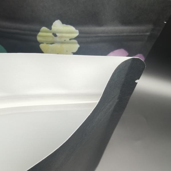 Compostable Kraft Paper Packaging Bags CMYK Color Kraft Paper Food Bags