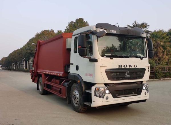 Howo 20 metros cúbicos de transmisión automática compactador camión de basura
