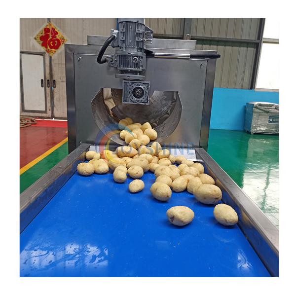 Máquina avançada de descascagem de batatas fritas para planta de condimentos