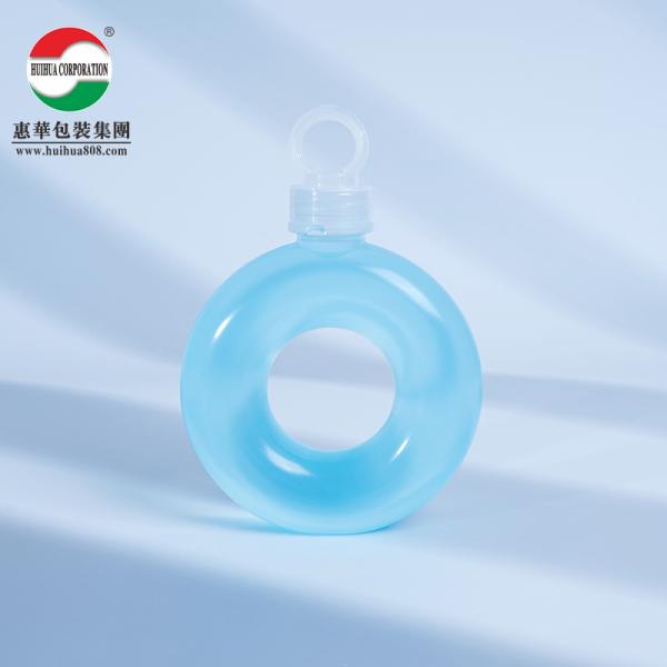 Bouteille en PP transparent de qualité alimentaire de 500 ml pour jus de fruits et boissons