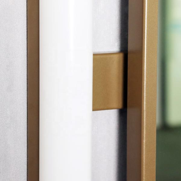 5 мм экологическое серебряное зеркало круглая форма ванная комната Стенная установка светодиодное освещенное зеркало