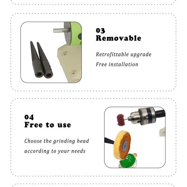 Полировщик верстачно-токарного станка полировщика 480W точильщика столешницы TOKTOS 7200rpm