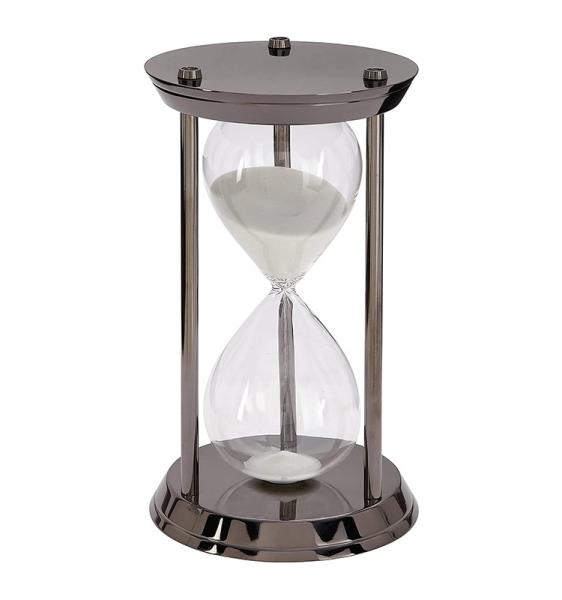 Home Decor Large Brass Hourglass Luxury Sand Timer For Souvenir