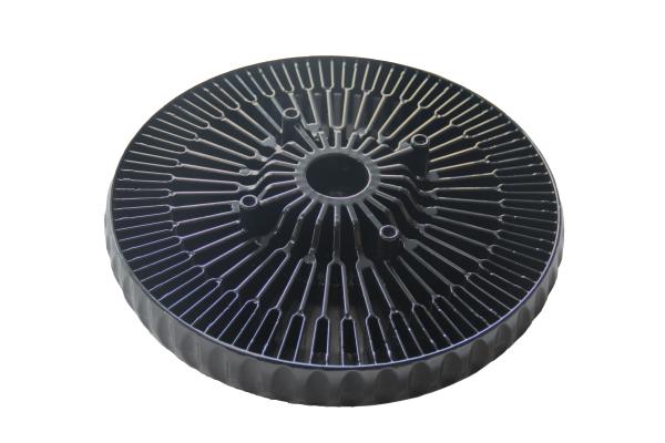 O dissipador de calor personalizado do girassol com de alumínio morre carcaça para o alojamento do diodo emissor de luz