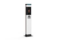 Non reconnaissance des visages toute de désinfection de main de kiosque de contrôle de température de contact dans une