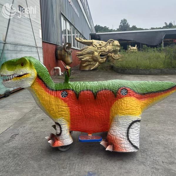 Silicone Outer Skin Children'S Dinosaur Electric Car 5-10m For Shopping Malls
