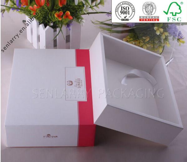 promotional professional custom made cosmetic powder box certificated by ISO BV SGS,can print the company LOGO
