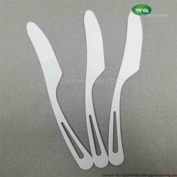 7.5 Inch Biodegradable Cpla Cutlery Perfect For Parties, Weddings, Events, Bbqs  Disposable Plastic Products Safe To Use