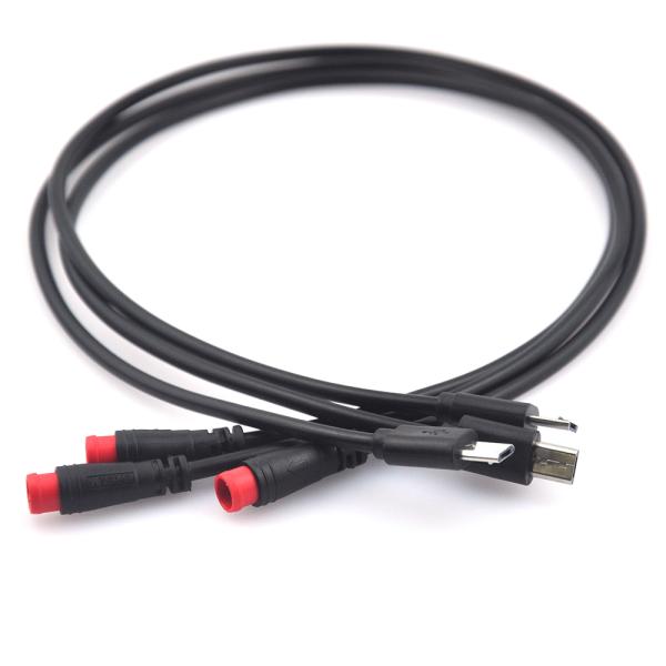 Direct Plug-in Waterproof Electric Cable Connectors , Waterproof Electrical Connectors For Electric Bike