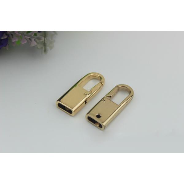 Hanging nickel color zinc alloy 33 mm length metal key chain snap hook for strap