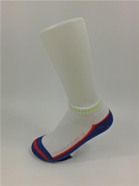 Breathable Elastic Persistent Organic Cotton Socks , Anti - Foul Kids Crew Socks