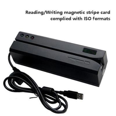 Interface USB de leitor de cartão de tarja magnética de 3 pistas para sistema POS
