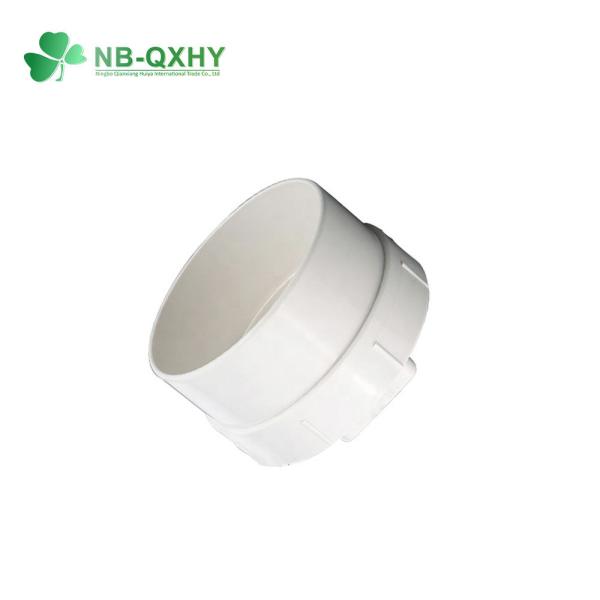 PVC plástico UPVC Sch40 Sch80 Tubos de encaixe End Thread macho Female Plug Personalização