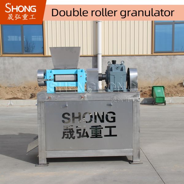 Double Roller Extrusion Granulating Machine with 1-4 t/h Capacity for No Drying Process and Room Temperature Granulation