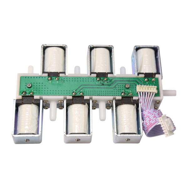 Fin normale miniature de 12 de volt de l'eau manières de la vanne électromagnétique 2 pour le fabricant de café