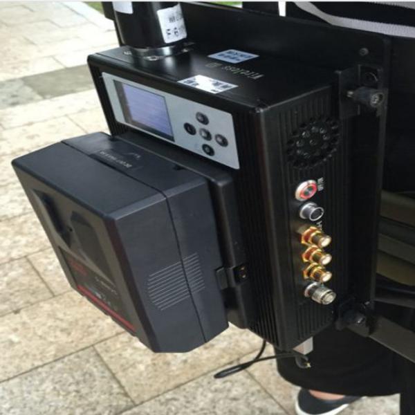 HD SDi Wireless Cofdm Video Transmitter , Broadcast Camera Transmitter