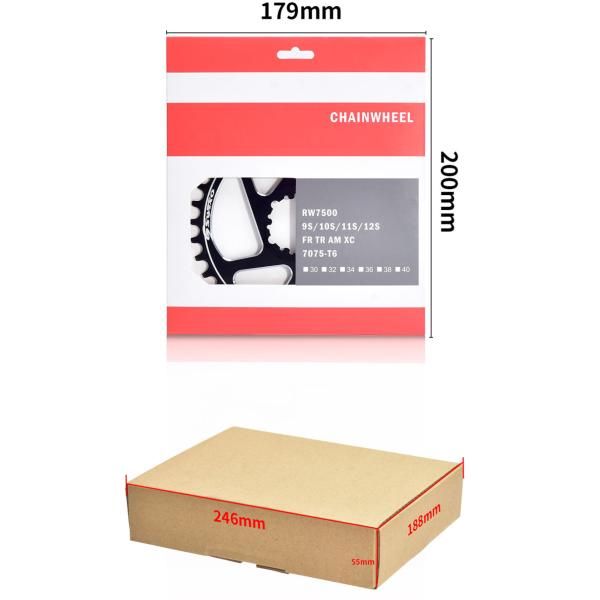 SWTXO GXP Mtb Bike Crank Set 32T 34T 36T 38T Hollow Integrated Bicycle Chainwheel SHN