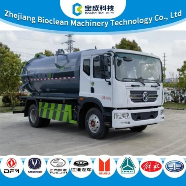 10m3 10000L 16tons Suction Sewage Truck With D4.5NS6B240 Engine