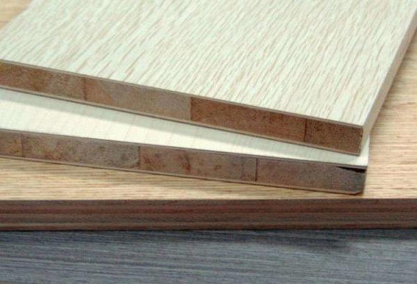 Smoked Surface Melamine Laminated Block Board For House Cabinets High Strength