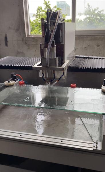 Glass Edging Machine Type No Glass Machining Center for Cylindrical Grinding and Milling